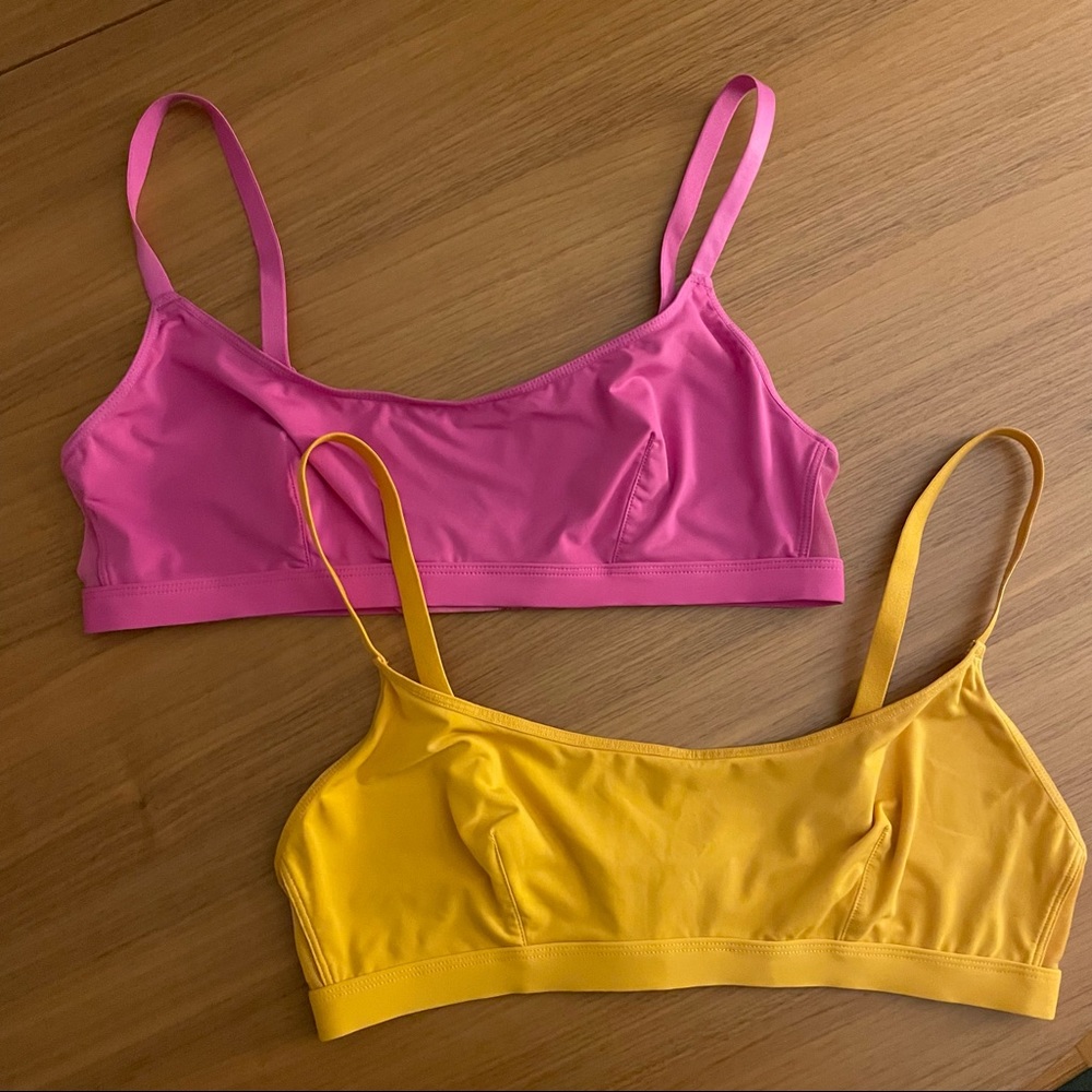 2 Parade Re:Play Soft Scoop Bras Bralettes Size Medium